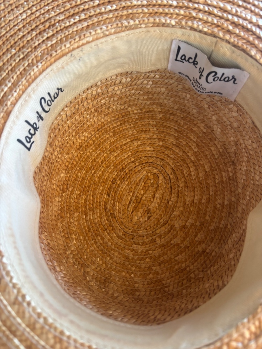Lack of Color Straw Hat - Picture 2 of 2